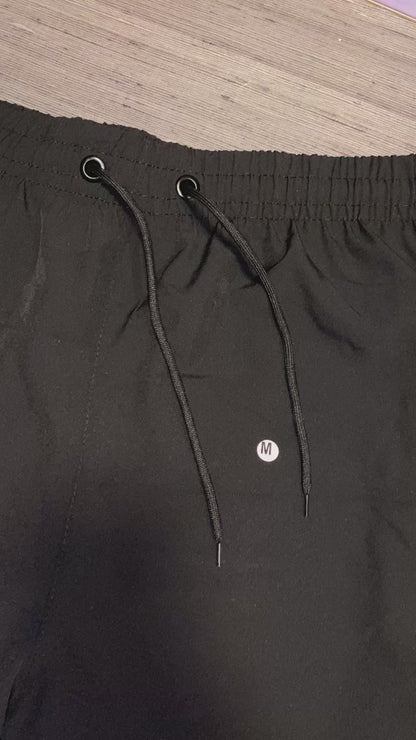 Shorts Praia-Black -Secagem rápida