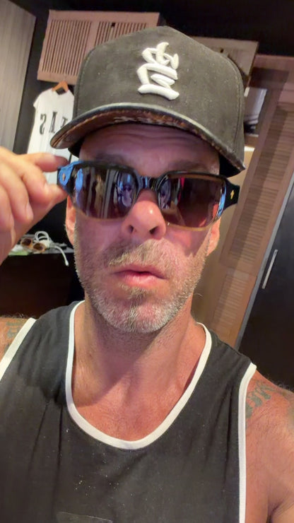 Óculos de Sol Vincit Underground Gold Black