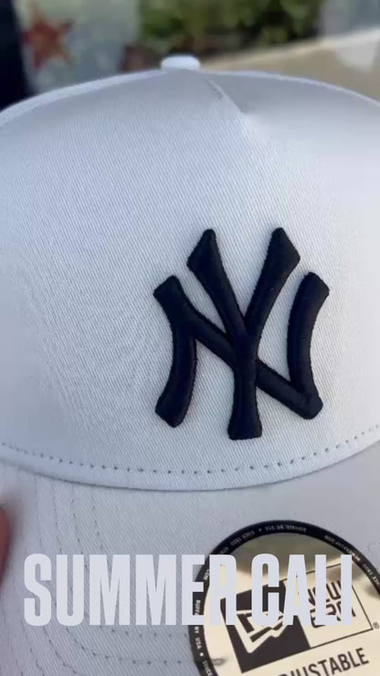 Boné New Era NY Eframe White