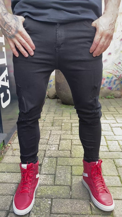 Calça Jeans Black Destroyer