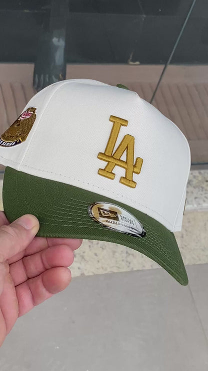 Boné New Era LA Eframe Gold Green