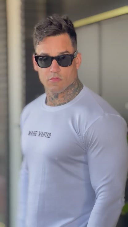 Camiseta Mahe Manga Longa White