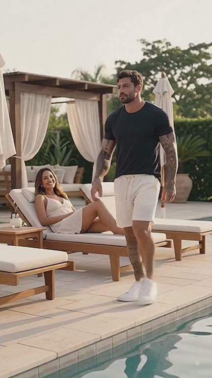 Short Mauricinho Linho Goiaba