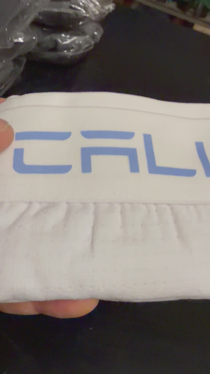 Cueca Cali Branca/ Azul Celeste