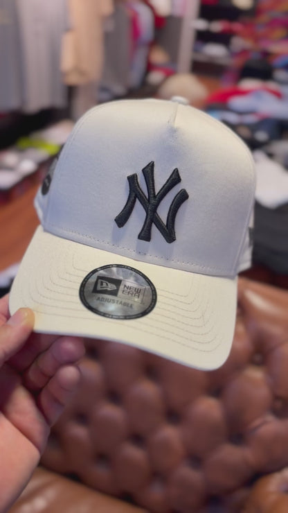 Boné New Era NY Eframe White