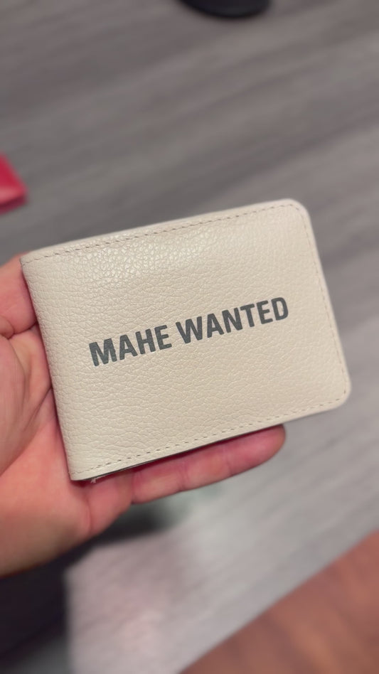 Carteira Mahe Pérola em Couro