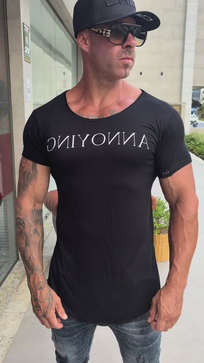Camiseta Gniyonna - Blck