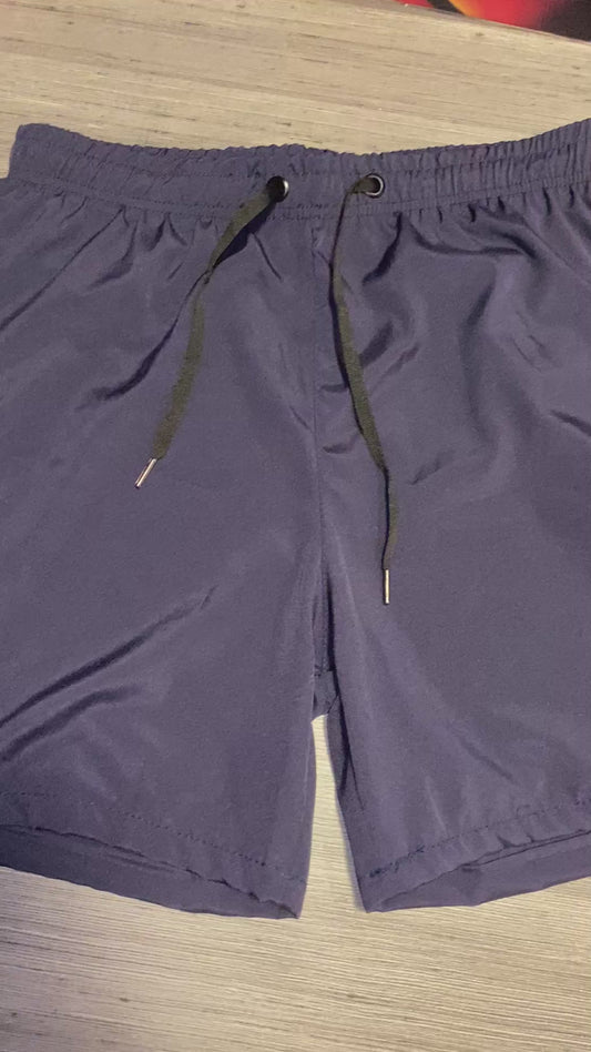 Shorts Praia- Marinho-Secagem rápida