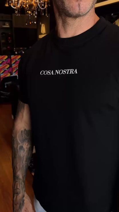 Camiseta Cosa Nostra Preta